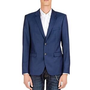 The Kooples Joy Daks Wool Slim Fit Sport Coat - Size 34